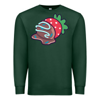Sports Green chocolate covered strawberry Premium Sweatshirt - linhVisuals