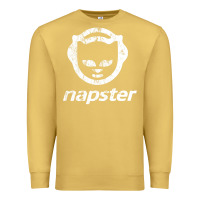 Antique Gold napster light Premium Sweatshirt - linhVisuals