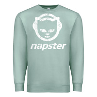 Seafoam napster light Premium Sweatshirt - linhVisuals