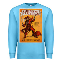 Ocean Blue pirates of the caribbean film Premium Sweatshirt - linhVisuals