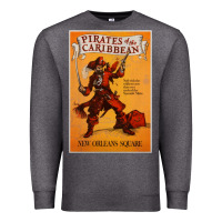 Charcoal Heather pirates of the caribbean film Premium Sweatshirt - linhVisuals