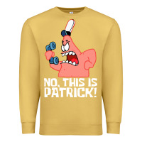 Antique Gold no this is patrick Premium Sweatshirt - linhVisuals