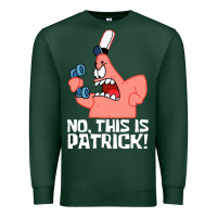 Sports Green no this is patrick Premium Sweatshirt - linhVisuals