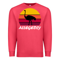 Cardinal retro vintage allegedly ostrich Premium Sweatshirt - linhVisuals