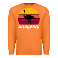 Carrot retro vintage allegedly ostrich Premium Sweatshirt - linhVisuals