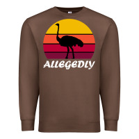 Chestnut retro vintage allegedly ostrich Premium Sweatshirt - linhVisuals