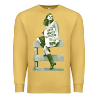 Antique Gold bernadette devlin retro irish fanart Premium Sweatshirt - linhVisuals