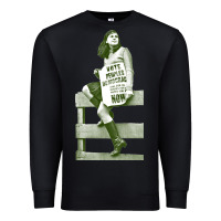 Black bernadette devlin retro irish fanart Premium Sweatshirt - linhVisuals
