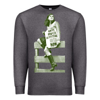 Charcoal Heather bernadette devlin retro irish fanart Premium Sweatshirt - linhVisuals