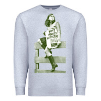 Heather Grey bernadette devlin retro irish fanart Premium Sweatshirt - linhVisuals