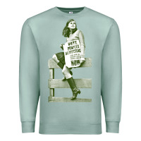 Seafoam bernadette devlin retro irish fanart Premium Sweatshirt - linhVisuals