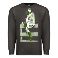 Smoke bernadette devlin retro irish fanart Premium Sweatshirt - linhVisuals