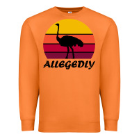 Carrot retro vintage allegedly ostrich Premium Sweatshirt - linhVisuals