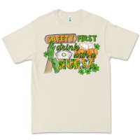 Bone Safety first drink with a Nurse St. Patrick's Day Premium Tee - CowGirlArtShop