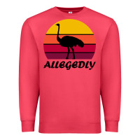 Cardinal retro vintage allegedly ostrich Premium Sweatshirt - linhVisuals