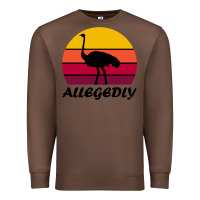 Chestnut retro vintage allegedly ostrich Premium Sweatshirt - linhVisuals