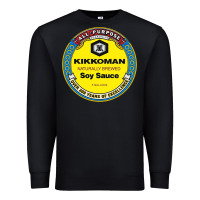 Black all purpose kikkoman Premium Sweatshirt - linhVisuals