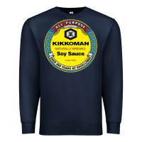 Navy all purpose kikkoman Premium Sweatshirt - linhVisuals