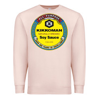 Pale Pink all purpose kikkoman Premium Sweatshirt - linhVisuals