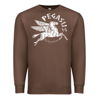 Chestnut ivory pegasus Premium Sweatshirt - linhVisuals