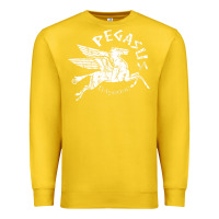 Lemon ivory pegasus Premium Sweatshirt - linhVisuals