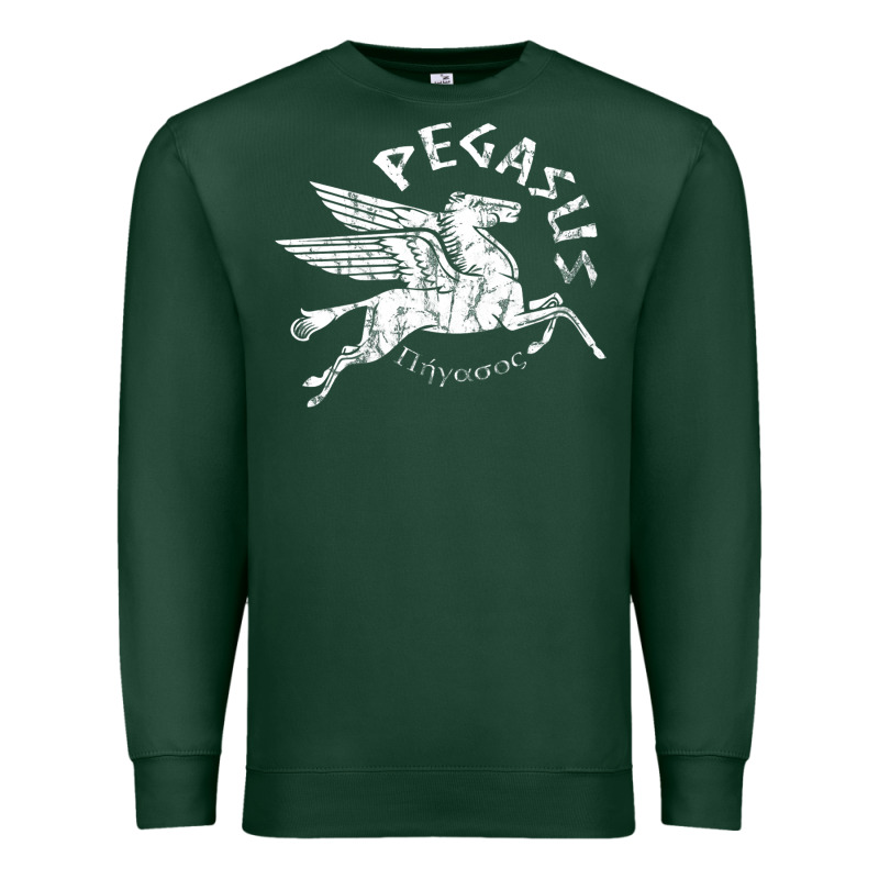 Ivory Pegasus Premium Sweatshirt by linhVisuals | Teevron