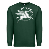 Sports Green ivory pegasus Premium Sweatshirt - linhVisuals