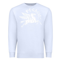 White ivory pegasus Premium Sweatshirt - linhVisuals