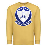 Antique Gold ra 5c vigilante patch Premium Sweatshirt - linhVisuals