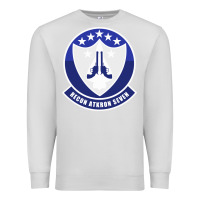 Dove Grey ra 5c vigilante patch Premium Sweatshirt - linhVisuals