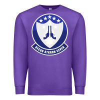 Purple ra 5c vigilante patch Premium Sweatshirt - linhVisuals
