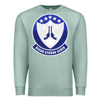 Seafoam ra 5c vigilante patch Premium Sweatshirt - linhVisuals