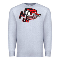 Heather Grey jackals Premium Sweatshirt - linhVisuals