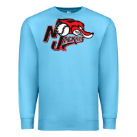 Ocean Blue jackals Premium Sweatshirt - linhVisuals
