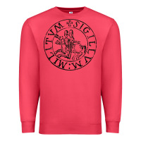Cardinal knights templar sigil Premium Sweatshirt - linhVisuals