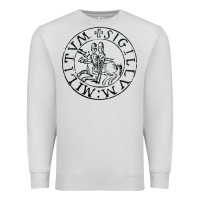 Dove Grey knights templar sigil Premium Sweatshirt - linhVisuals