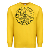 Lemon knights templar sigil Premium Sweatshirt - linhVisuals