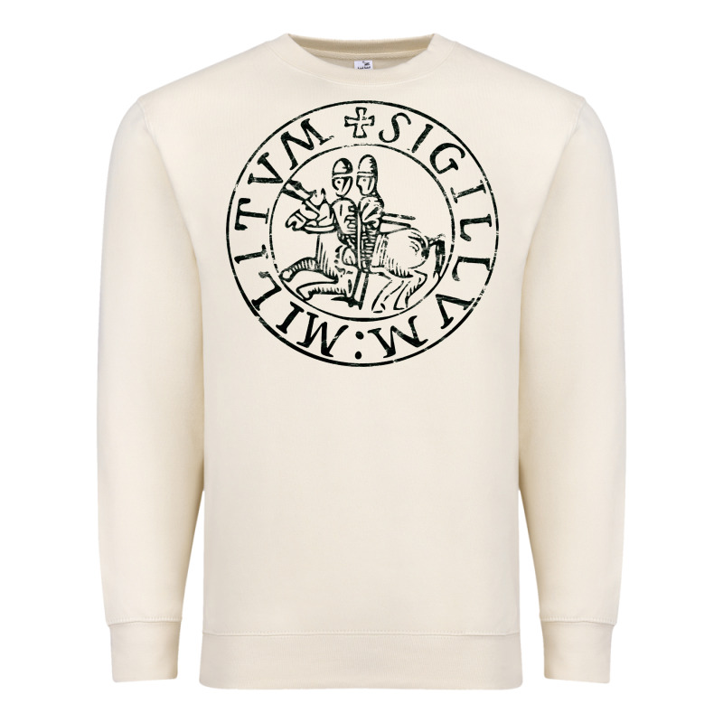 Knights Templar Sigil Premium Sweatshirt by linhVisuals | Teevron