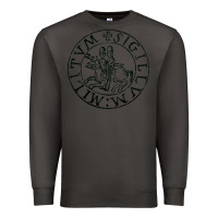 Smoke knights templar sigil Premium Sweatshirt - linhVisuals
