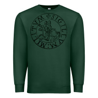 Sports Green knights templar sigil Premium Sweatshirt - linhVisuals