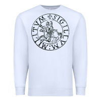 White knights templar sigil Premium Sweatshirt - linhVisuals