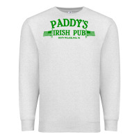 Oatmeal Heather paddy irish pub Premium Sweatshirt - linhVisuals