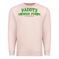 Pale Pink paddy irish pub Premium Sweatshirt - linhVisuals