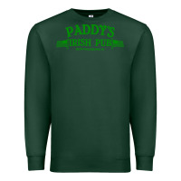 Sports Green paddy irish pub Premium Sweatshirt - linhVisuals