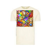 Vintage Arctic lgbtq pride coffee cups with leopard seamless pattern bbs Vintage Tee - BundleAndBundleShop