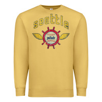 Antique Gold seattle pilots baseball vintage Premium Sweatshirt - linhVisuals