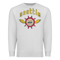Dove Grey seattle pilots baseball vintage Premium Sweatshirt - linhVisuals