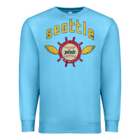 Ocean Blue seattle pilots baseball vintage Premium Sweatshirt - linhVisuals