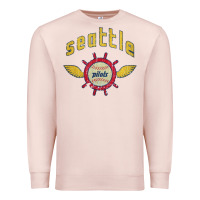 Pale Pink seattle pilots baseball vintage Premium Sweatshirt - linhVisuals