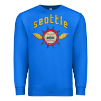 True Royal seattle pilots baseball vintage Premium Sweatshirt - linhVisuals